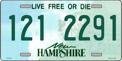 NH license plate 1212291