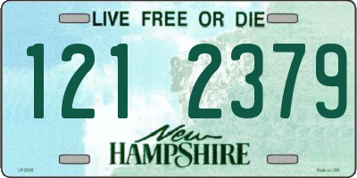 NH license plate 1212379