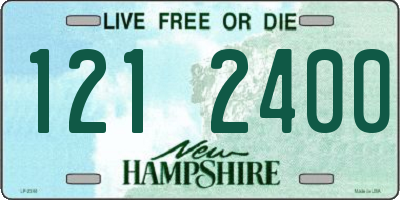 NH license plate 1212400