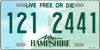NH license plate 1212441