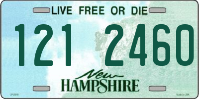 NH license plate 1212460