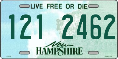 NH license plate 1212462
