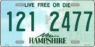 NH license plate 1212477