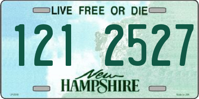 NH license plate 1212527