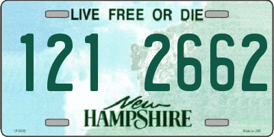 NH license plate 1212662