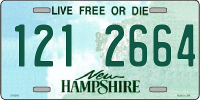 NH license plate 1212664