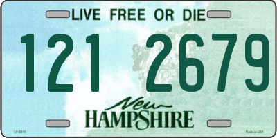 NH license plate 1212679