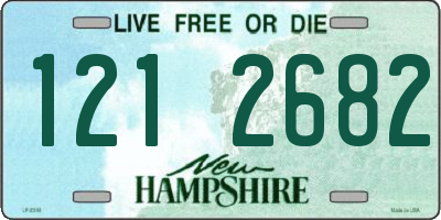 NH license plate 1212682
