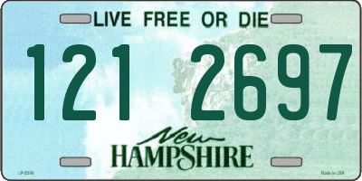NH license plate 1212697