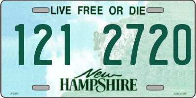 NH license plate 1212720