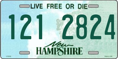 NH license plate 1212824