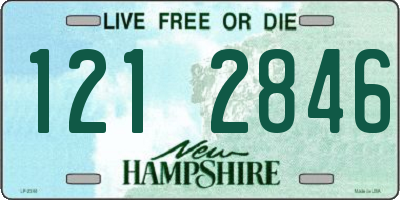 NH license plate 1212846
