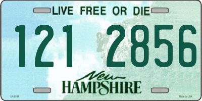 NH license plate 1212856