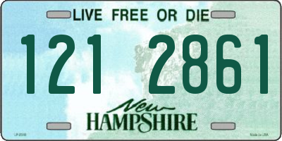 NH license plate 1212861