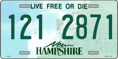 NH license plate 1212871