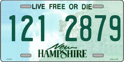 NH license plate 1212879