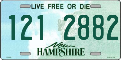NH license plate 1212882