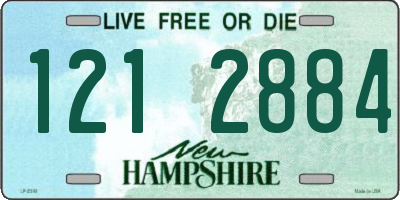 NH license plate 1212884