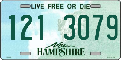 NH license plate 1213079