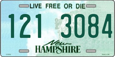 NH license plate 1213084