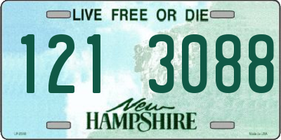 NH license plate 1213088