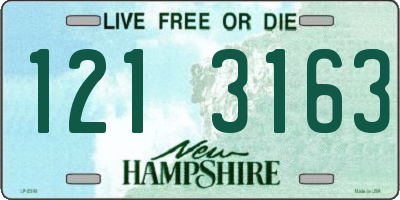 NH license plate 1213163