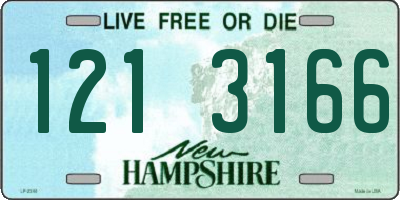 NH license plate 1213166