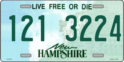 NH license plate 1213224