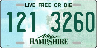 NH license plate 1213260