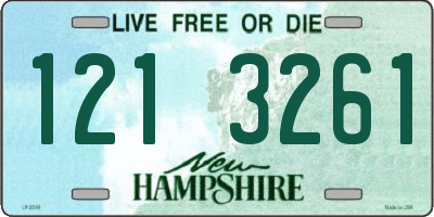 NH license plate 1213261