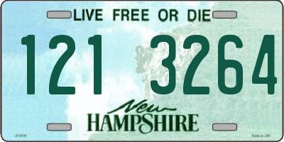 NH license plate 1213264