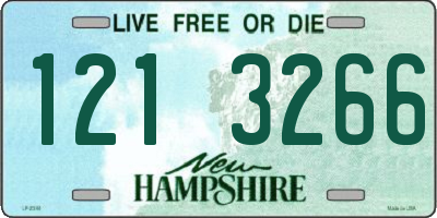 NH license plate 1213266