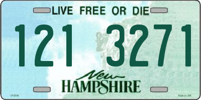 NH license plate 1213271