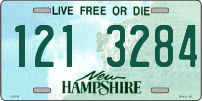 NH license plate 1213284