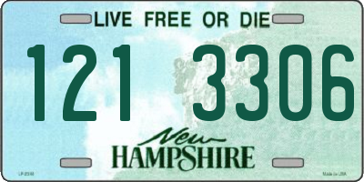 NH license plate 1213306