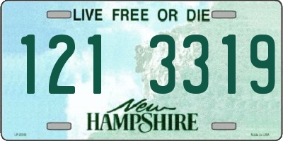 NH license plate 1213319