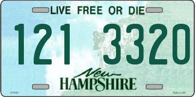 NH license plate 1213320