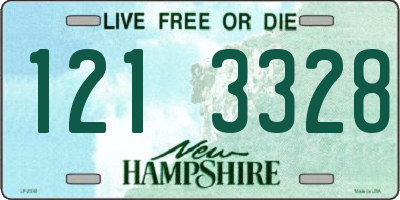 NH license plate 1213328