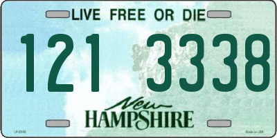NH license plate 1213338