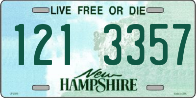 NH license plate 1213357