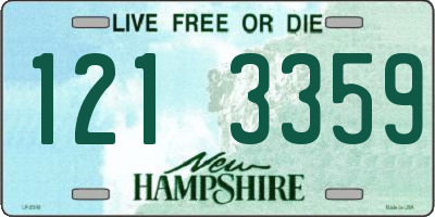 NH license plate 1213359
