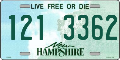 NH license plate 1213362