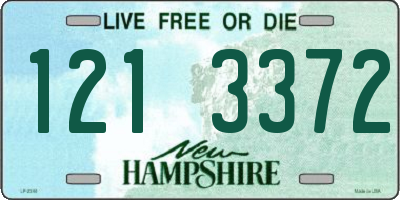 NH license plate 1213372