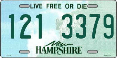 NH license plate 1213379