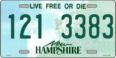 NH license plate 1213383