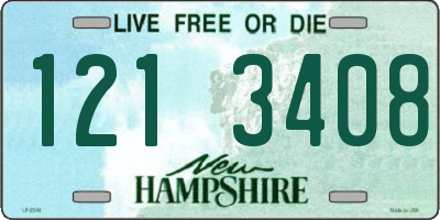 NH license plate 1213408