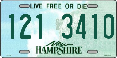 NH license plate 1213410