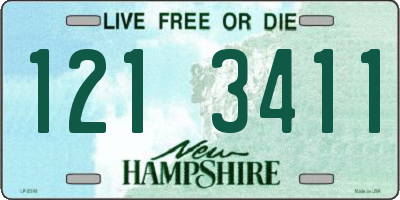 NH license plate 1213411