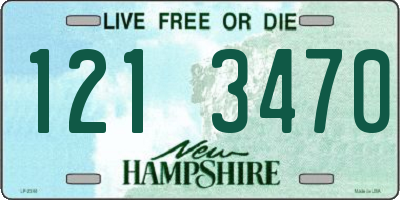 NH license plate 1213470