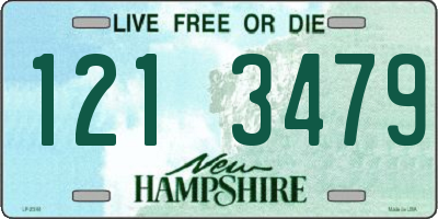 NH license plate 1213479